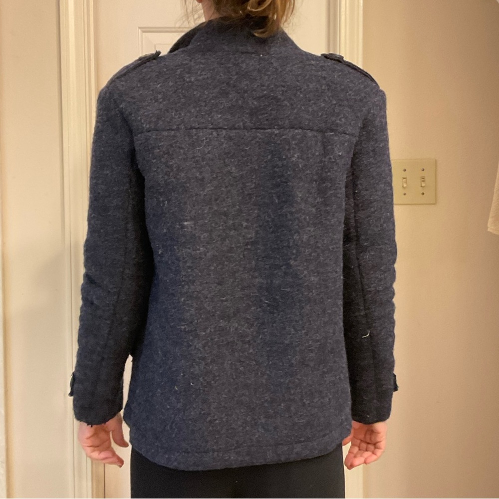 Zara Knitwear Jacket, Youth Size 13 - 14, Double Breasted, Decorative Buttons - Picture 13 of 14